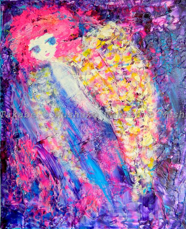 [かげろう飛んで] #アート #絵画 #原画